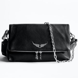 NWT Zadig & Voltaire Rocky Shoulder Bag